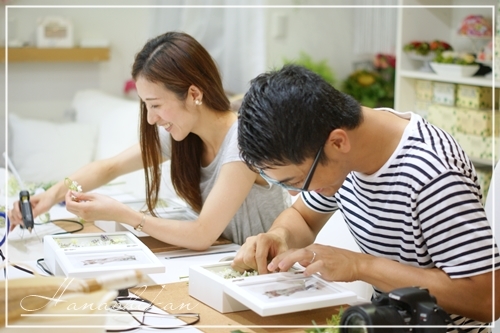 ふたりで作る両親贈呈品