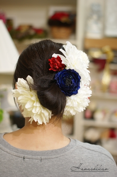 和装用の髪飾り